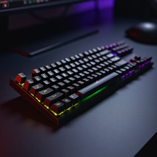 ZenType G4 Gaming Mechanical Keyboard RGB Red Switch Black
