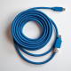 ZenVolt G6 Micro USB Charging Cable 3A Nylon Braided 6ft Blue