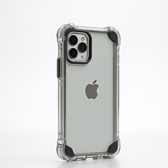 GripCase V1 Transparent Shockproof Hard PC Case Clear