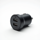 VoltCharge R4 Car Charger Dual USB 24W Fast Charge Black