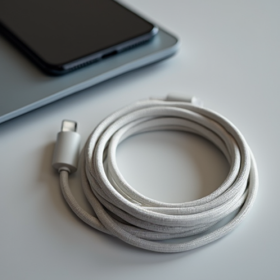 VoltCharge V4 USB-C Lightning Cable 20W PD Certified White