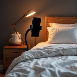 TechMount G6 Long Arm Phone Holder Clip Bed Desktop Flexible