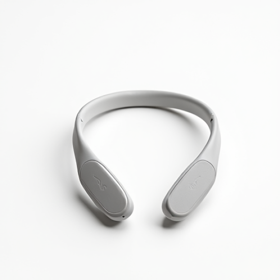 PulseBuds V8 Neckband Bluetooth Earphones 5.1 IPX4 White