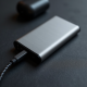 PulseVolt V3 8000mAh Mini Power Bank Pocket-Size USB-C Gray