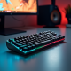 AeroKeys R9 Wireless Gaming Keyboard 2.4GHz RGB Silver