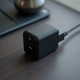 PowerFlow M4 18W USB-A Quick Charge 3.0 Wall Adapter Black
