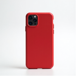 ArmourShell S1 Silicone Grip Soft Rubber Protective Case Red