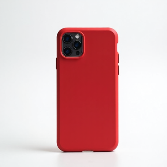 ArmourShell S1 Silicone Grip Soft Rubber Protective Case Red