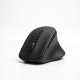 ClickPro Ultra Wireless Vertical Ergonomic Mouse 6-Button Black
