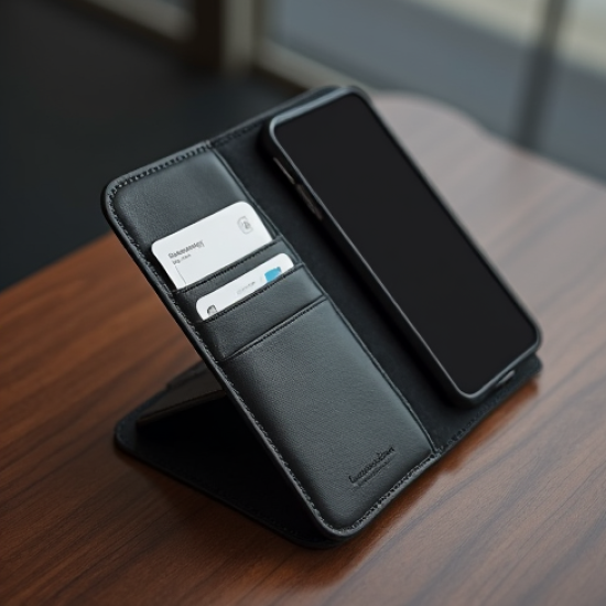 NovaCover Z3 Detachable Magnetic 2-in-1 Phone Wallet Case Black