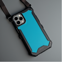 GripCase M7 Shoulder Cross-Body Phone Strap Carry Case Blue