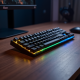 AeroKeys X7 Mechanical Full-Size Keyboard RGB Brown Switch Gray