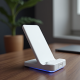 VoltCharge E7 Wireless Charger Stand 10W with LED Indicator White