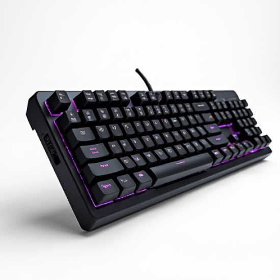TechKeys M5 Gaming RGB Mechanical Keyboard Speed Switch Black
