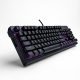 TechKeys M5 Gaming RGB Mechanical Keyboard Speed Switch Black