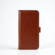 NovaCover V5 Leather Flip Case RFID Blocking Multi-Slot Brown