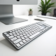 NovaPad E3 Wireless Office Keyboard 2.4GHz Full-Size Silver