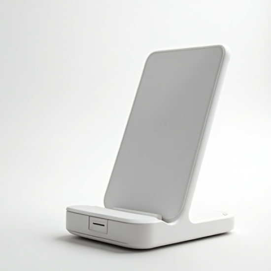 VoltCharge E7 Wireless Charger Stand 10W with LED Indicator White