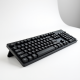 NovaPad R2 Wired USB Keyboard Full-Size Quiet Membrane Black