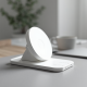 AeroVolt X4 Magnetic Wireless Charging Pad Stand 3-in-1 White