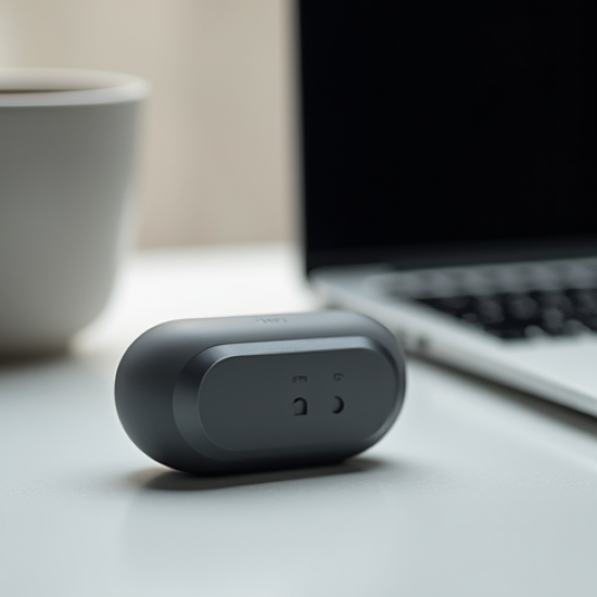 NovaSound Pro TWS Earbuds 5.3 ANC 40H Playback Gray