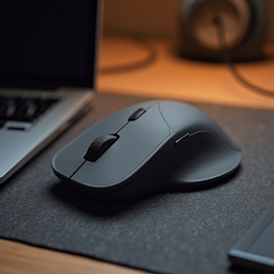 SwiftClick Z7 Wireless Silent Office Mouse 1600 DPI Gray