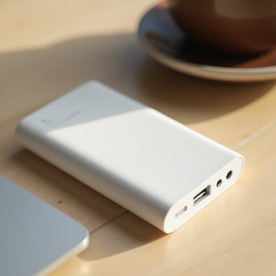 PowerFlow S9 5000mAh Slim Power Bank USB-C 20W White