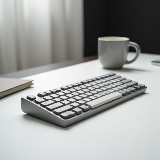 SwiftBoard G3 Wireless Compact Keyboard 2.4GHz TKL Silver