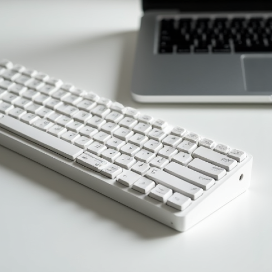 SwiftBoard R3 Wireless Compact Keyboard 2.4GHz Quiet White