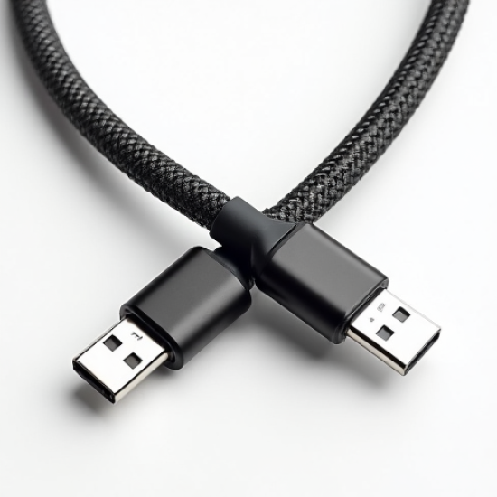 AeroCharge E4 USB-C to USB-C Braided Cable 100W 6ft Gray