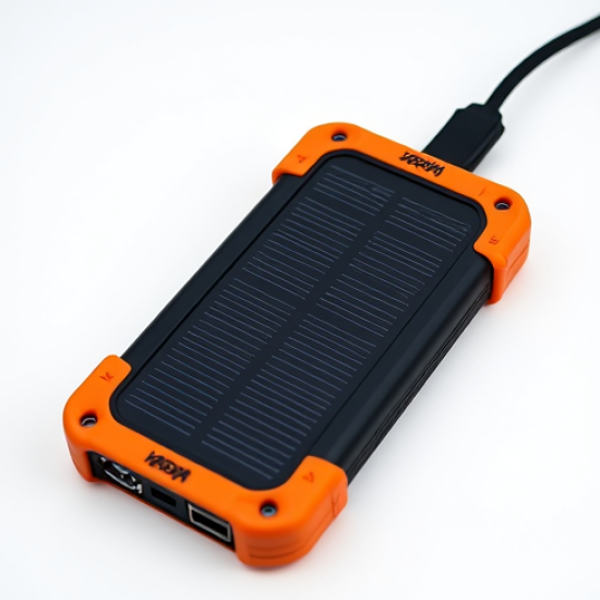 AeroCharge M6 12000mAh Solar Power Bank Dual USB Waterproof