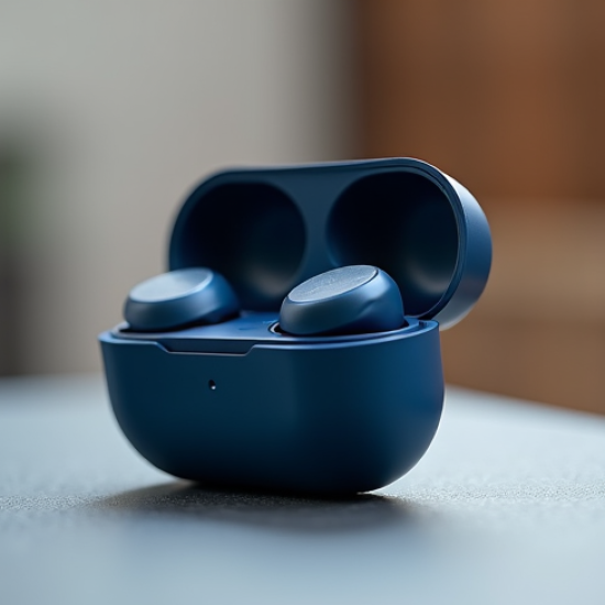 SoundPods R4 Bluetooth 5.2 TWS Earbuds Bass Boost Blue