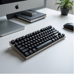 NovaPad S8 Bluetooth Compact Keyboard 75% Multi-Device Silver