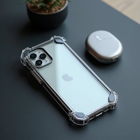 GripCase V1 Transparent Shockproof Hard PC Case Clear