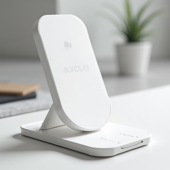 AeroVolt X4 Magnetic Wireless Charging Pad Stand 3-in-1 White