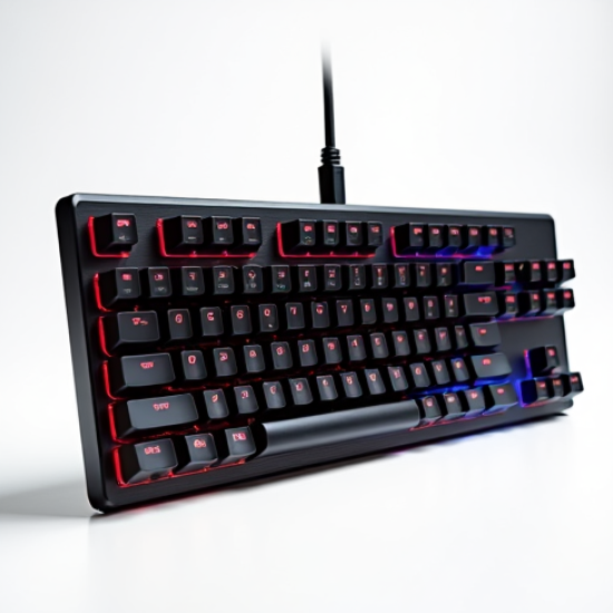 PulseType M2 Wired Mechanical Full-Size Keyboard Speed Switch Black