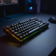 ZenType R1 Gaming Mechanical Keyboard RGB Green Switch Black