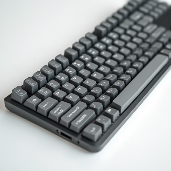 SwiftType Z2 Bluetooth Multi-Device Keyboard 87-Key Silver