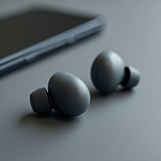 ZenAudio E2 True Wireless Earbuds IPX5 ENC Clear Mic Gray