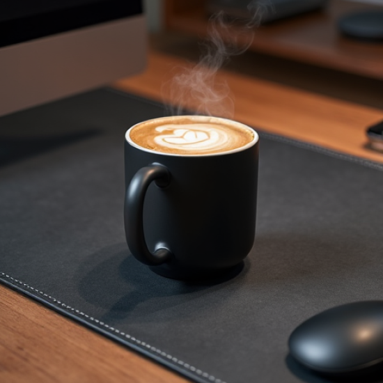 ClickPro Ultra Wireless Vertical Ergonomic Mouse 6-Button Black