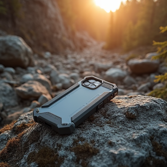 ArmourShell R2 Military-Grade Drop Protection Case Dual-Layer Gray