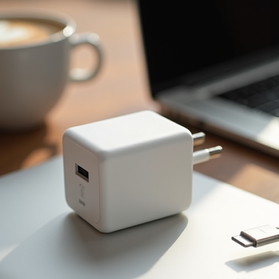 AeroVolt X5 45W USB-C GaN Compact Wall Adapter White