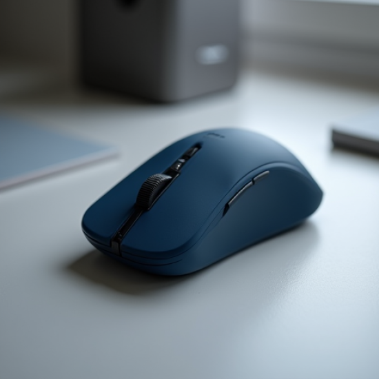 SwiftClick M1 Wireless Vertical Ergonomic Mouse 6-Button Blue